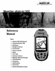 explorist 500 manual